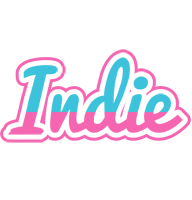 Indie woman logo