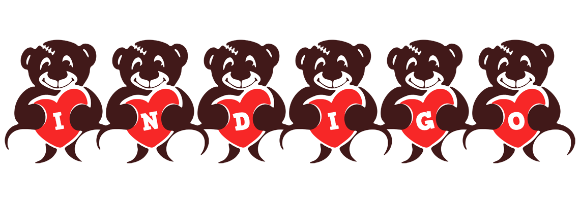 Indigo bear logo
