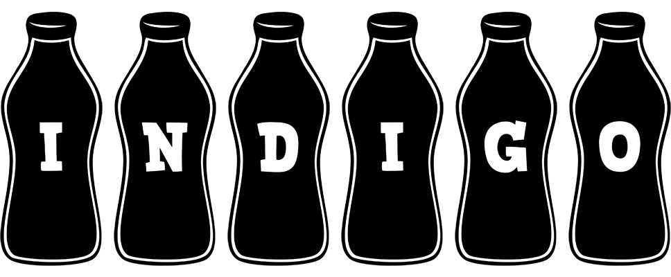 Indigo bottle logo