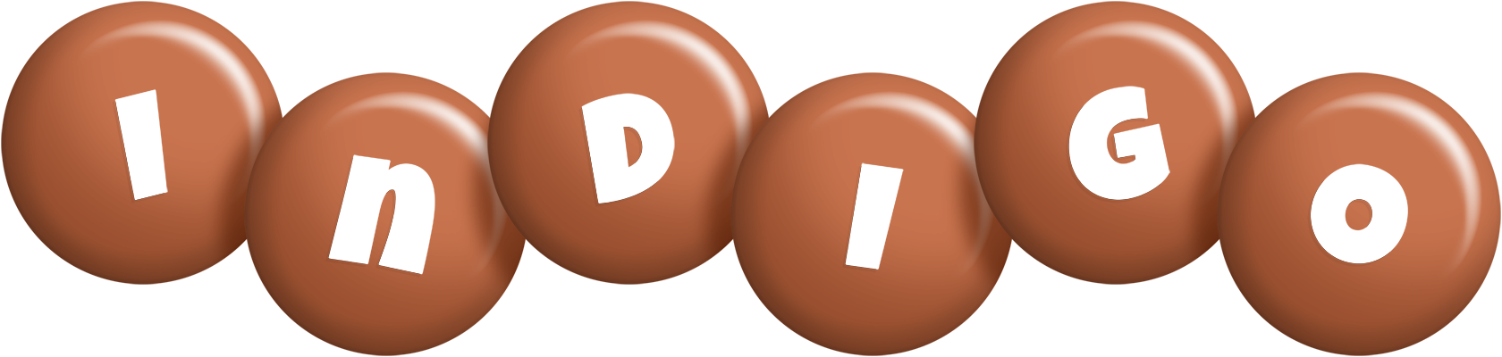 Indigo candy-brown logo