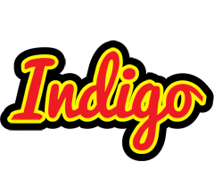 Indigo fireman logo