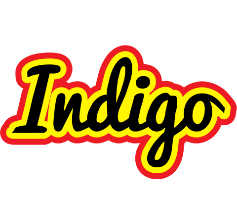 Indigo flaming logo