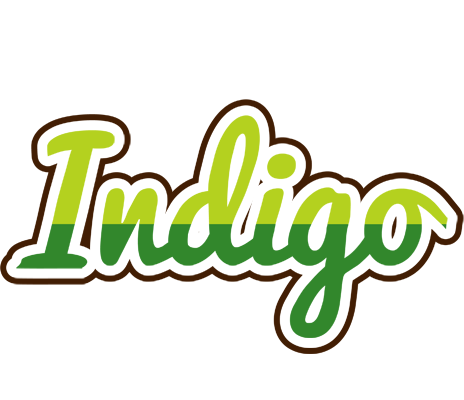 Indigo golfing logo