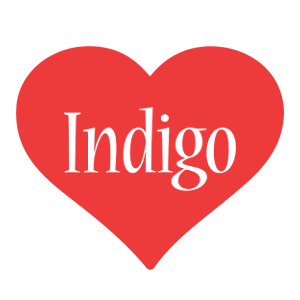 Indigo love logo