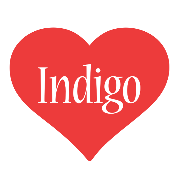 Indigo love logo