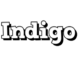 Indigo snowing logo