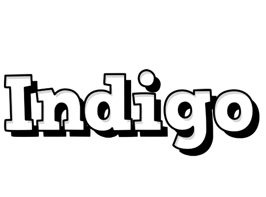 Indigo snowing logo