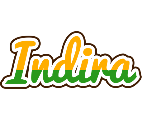 Indira banana logo