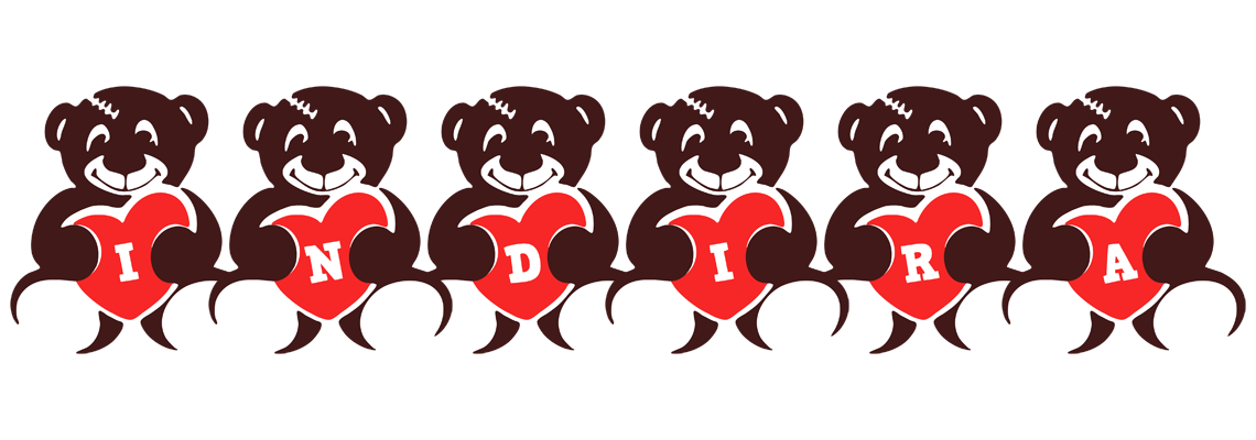 Indira bear logo