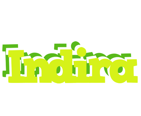 Indira citrus logo