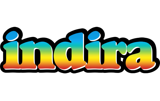 Indira color logo