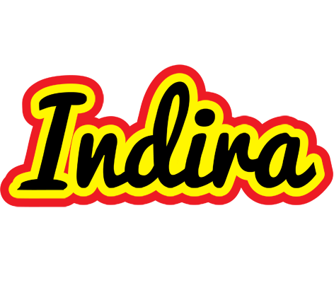 Indira flaming logo