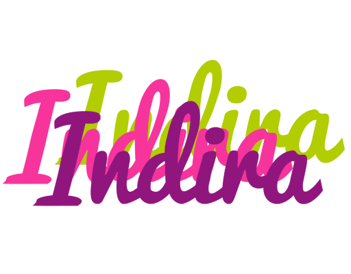 Indira flowers logo