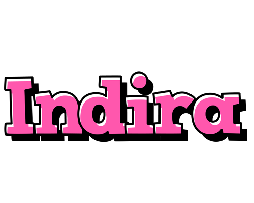 Indira girlish logo