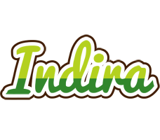 Indira golfing logo