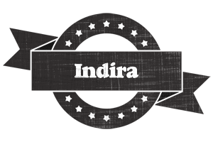 Indira grunge logo
