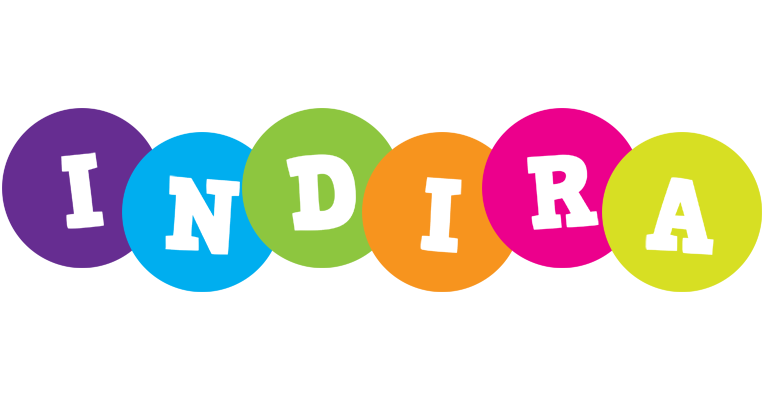 Indira happy logo