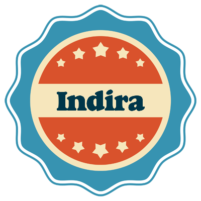 Indira labels logo