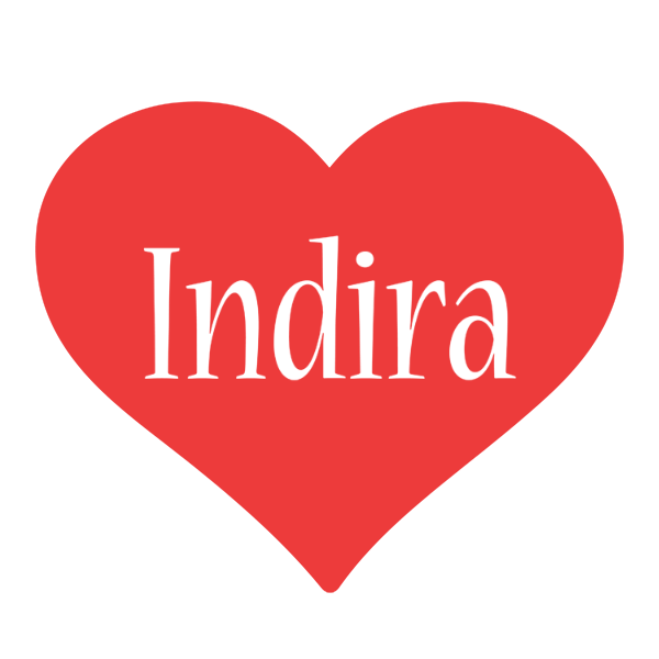 Indira love logo
