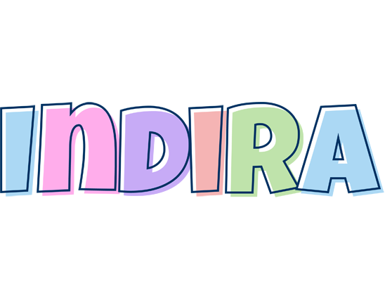 Indira pastel logo