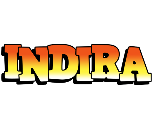 Indira sunset logo