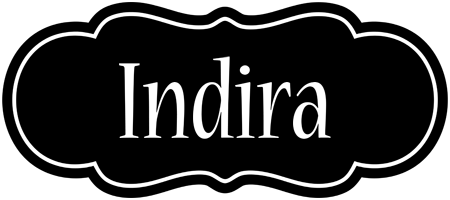 Indira welcome logo