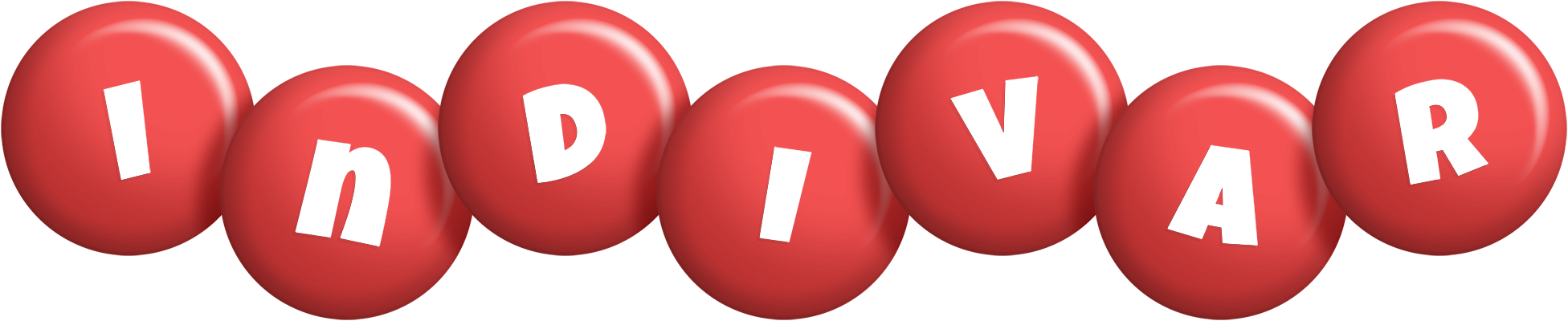 Indivar candy-red logo