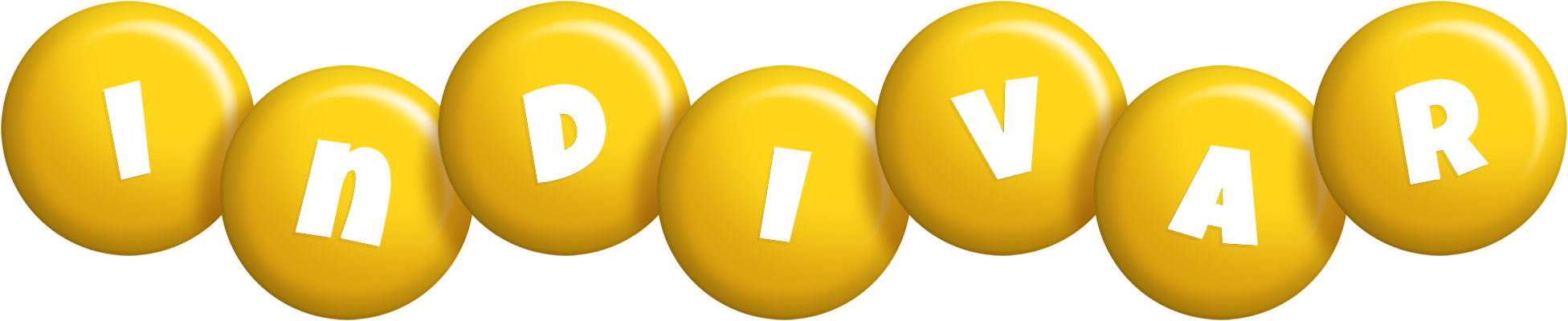 Indivar candy-yellow logo