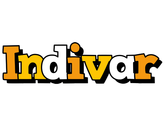 Indivar cartoon logo