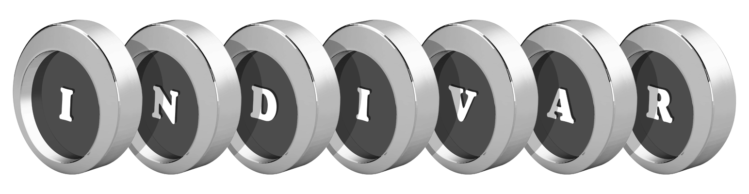 Indivar coins logo