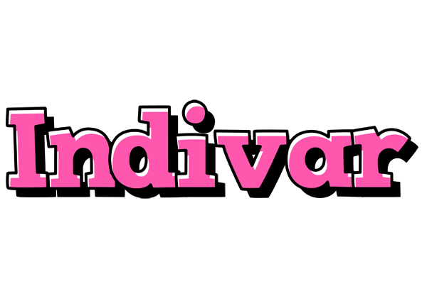 Indivar girlish logo