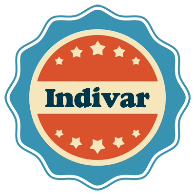 Indivar labels logo