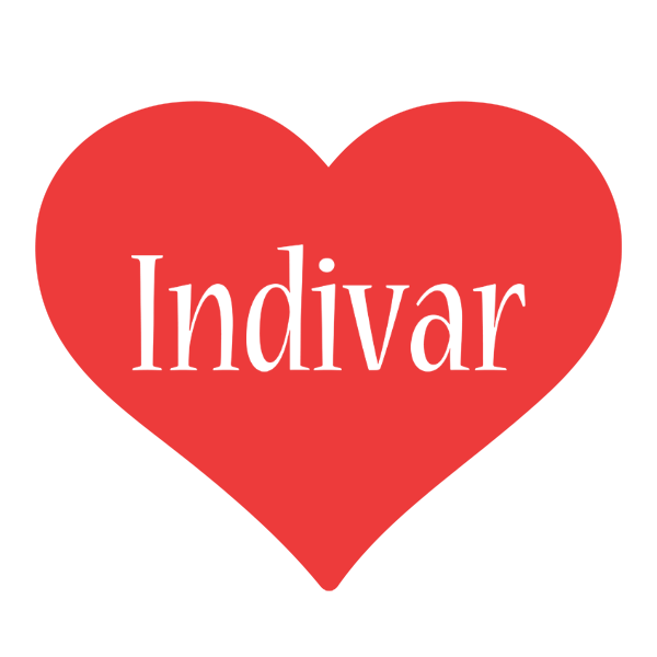 Indivar love logo