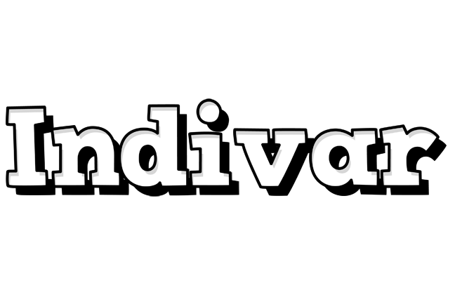 Indivar snowing logo
