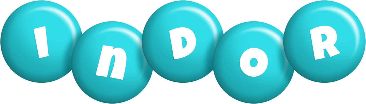 Indor candy-azur logo