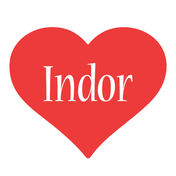 Indor love logo