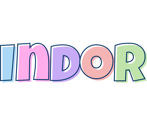 Indor pastel logo