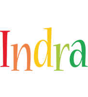 Indra birthday logo