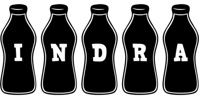 Indra bottle logo