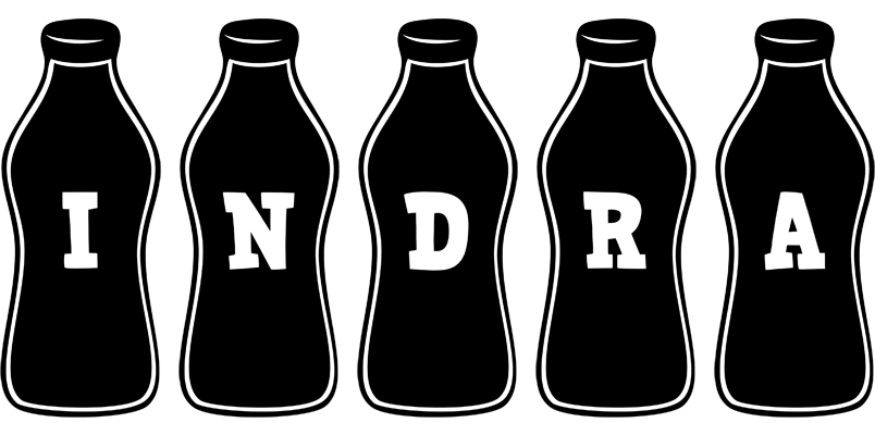 Indra bottle logo