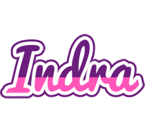 Indra cheerful logo