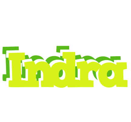 Indra citrus logo