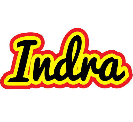 Indra flaming logo