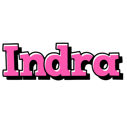 Indra girlish logo