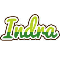 Indra golfing logo
