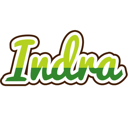 Indra golfing logo