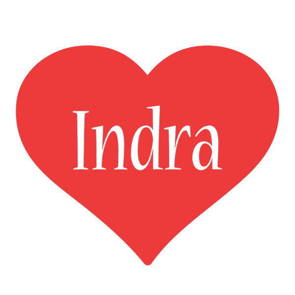 Indra love logo