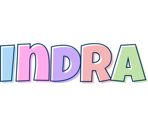 Indra pastel logo