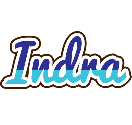 Indra raining logo