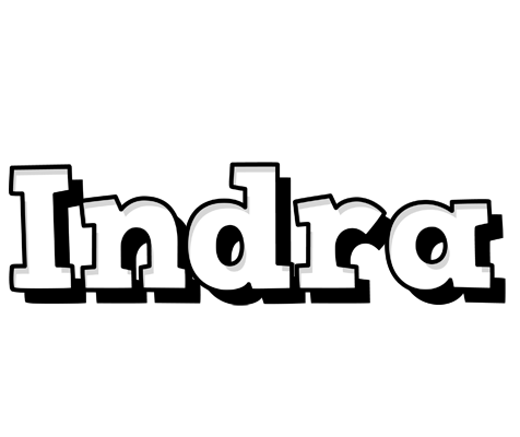 Indra snowing logo